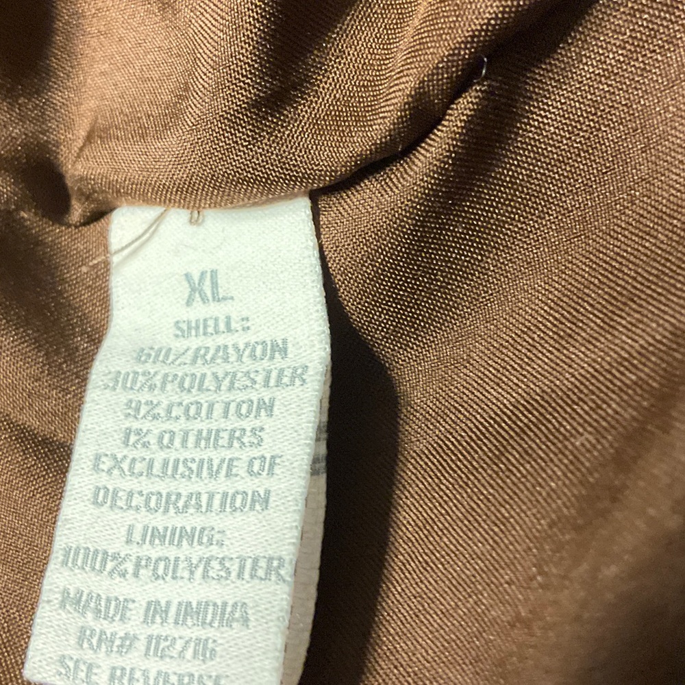 Dressbarn Multicolor Patchwork Blazer - image 5